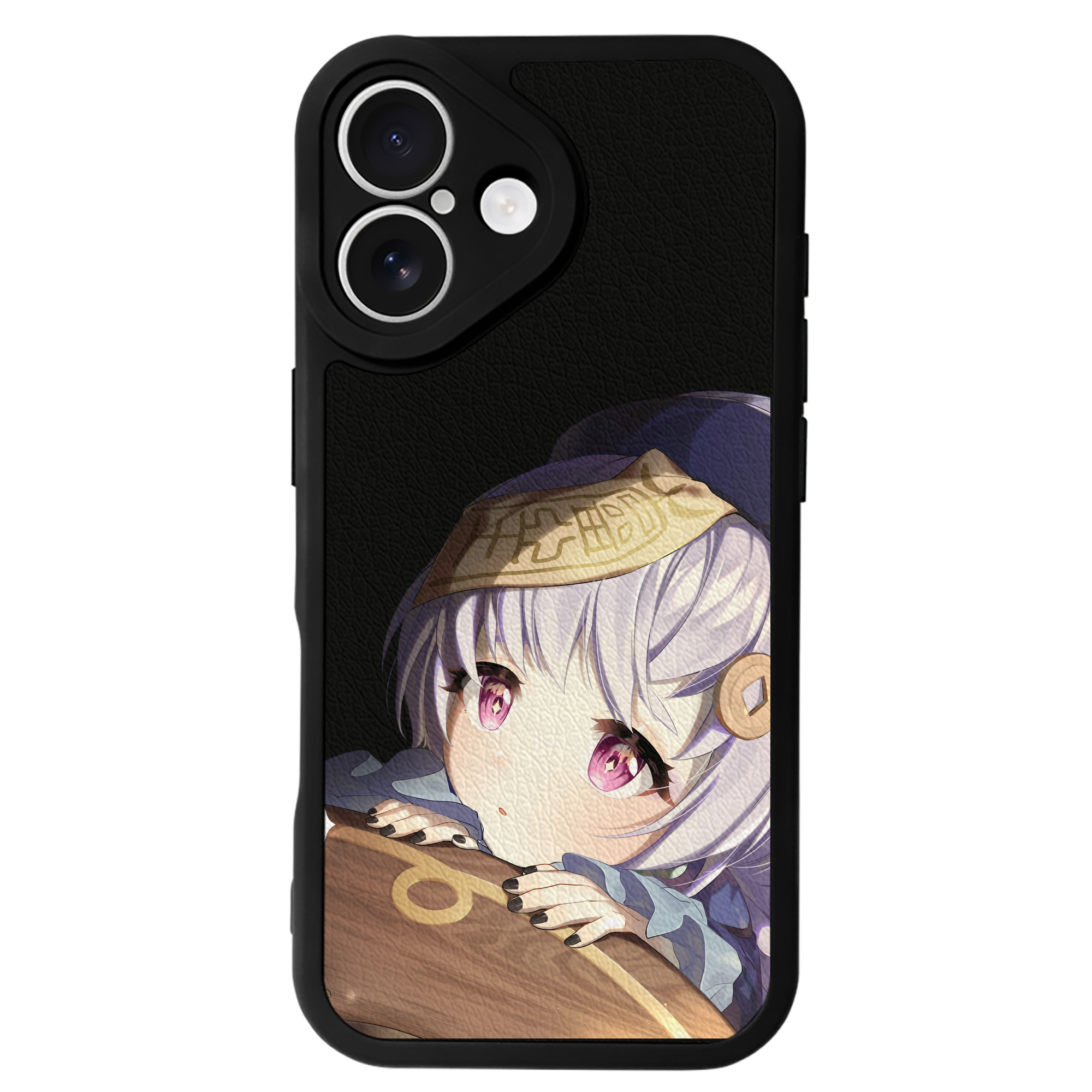 げんし神 七七 なな  genshin Nana 【iPhone 16シリーズ対応】シリコンスマホケース（レザー調） 材質：シリコン